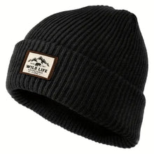 Load image into Gallery viewer, Warm Knitted Hat Jacquard Stripe Ear Protection Warm Trendy Casual Hat
