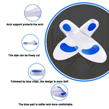 Load image into Gallery viewer, Insole Silicon Orthopedic s for s Women Men Flat Foot Arch Support  Pad Shock Absorption Plantar Fasciitis Relief s shoe pads

