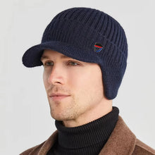 Load image into Gallery viewer, Unisex Winter Ear-Protecting Beanie Cap with Fleece,Plush Comfortable Windproof Warm Pullover Hat for Outdoor Cycling,Climbing
