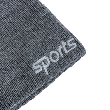 Load image into Gallery viewer, New Unisex Sports Jacquard Winter Hats Fashion Knitted Hats For Men Women Beanie Cap Outdoor Plush Fur Lined Warm Sports Hats
