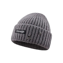 Load image into Gallery viewer, Solid Color Knitted Beanies Keep Warm Anti-cold Female Beanie Caps Hip Hop Outdoor Ladies Casual Cap For Women/Men/Students
