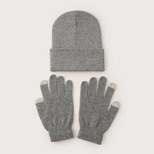 Load image into Gallery viewer, High Quality Cute 2025 Winter Hats with Gloves Girls Autumn Woman New Beanies Ladies Casual Cap
