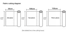 Load image into Gallery viewer, 135x50cm Pure Color Crepe Double-Layer Cotton Yarn Fabric, Making Soft Pajamas Clothes Fabric DIY Clothing Cloth YHTJ0113
