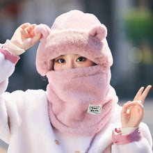 Load image into Gallery viewer, New Windproof Balaclava Hat Warm Cute Bear Ear Protection Cap Cold Proof Cycling Mask Outdoor Sport
