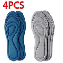Load image into Gallery viewer, Insole 2Pcs/4Pcs Memory foam s Anti-bacterial anti-odor and breathable s man sports s Outdoor sports running s shoe pads
