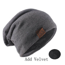 Load image into Gallery viewer, Fashion Bonnet Hat For Men And Women Autumn Knitted Solid Color Skullies Beanies Spring Casual Soft Turban Hats Hip Hop Beanie
