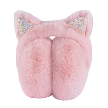 Load image into Gallery viewer, Cute Rabbit Design Animal Ear Earflap Hat Frog Animal Style Foldable Design Warm Ear Muffs Thickened Korean Style Beanie Cap
