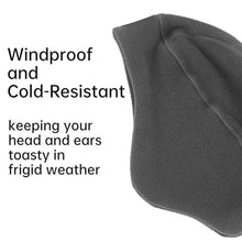 Load image into Gallery viewer, Mens Womens Warm Fleece Beanie Ear Cover Winter Hat Outdoor Cycling Winter Cap for Men Women Camping Workout
