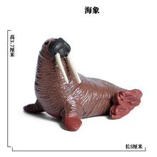 Load image into Gallery viewer, Sea Life Animals Dolphin Crab Shark Turtle Model Action Figures Ocean Marine Aquarium Miniature Cognition Education Toy for Kids
