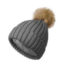 Load image into Gallery viewer, Fashion Soft Winter Beanie Hat Keep Warm Solid Color Warm Knit Hats Casual Knit Wool Beanie Cap Winter
