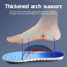 Load image into Gallery viewer, Insole 4D Cloud Technology Sports s for s PU Sole Soft Breathable Shock Absorption Cushion Running Orthopedic Care s shoe pads
