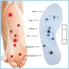 Load image into Gallery viewer, Insole Acupressure on Foot s  Magnet Massage Silicone s for Medical Men increase time Women lose weight  Sole shoe pads
