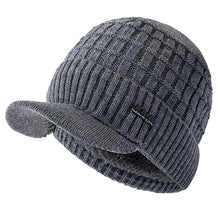 Load image into Gallery viewer, New Style Unisex Winter Hat Plush Fleece Lined Warm Winter Cap Stylish Soft Beanie Hat For Men Women Outdoor Knitted Hat
