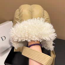 Load image into Gallery viewer, Lei Feng Hat Pilot Hat, Earflap Hat, Windproof and Warm, Lightweight Down Cotton, Fashionable Cycling and Skiing Hat, New Style,
