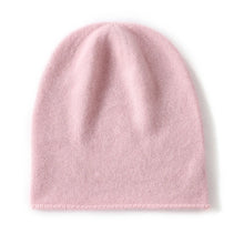 Load image into Gallery viewer, 2024 Winter Unisex 100 Cashmere Hats Outdoor Casual Keep Warm Solid Color Cashmere Knitted Beanie Hat Women /Men Hedging Caps
