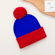Load image into Gallery viewer, Fashion Color Matching Knitted Hat Elasticity Warm Beanies Cap Windproof Casual Pullover Cap Unisex
