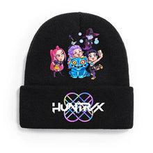 Load image into Gallery viewer, KPop Demon Hunters Winter Cold Hat Knitted Hat Cartoon Anime Warm Fashion Accessories Children's Birthday Christmas Cute Gift
