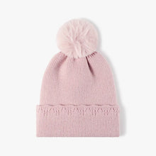 Load image into Gallery viewer, Winter Warm Fleece Womens Knitted Beanie Hat with Pom,outdoor Warm Skull Cap Skull Hat for Women,suitbale for Daliywear,skiing
