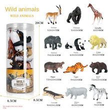 Load image into Gallery viewer, Mini Marine Life Model Set Wildlife Farm Poultry Model Simulation Solid Dinosaur Model Children's Teaching Cognitive Toys
