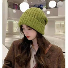 Load image into Gallery viewer, Fashion Winter Warm Hats for Women Casual Stacking Knitted Bonnet Caps Men Hats Solid Color Hip Hop Unisex Female Beanies
