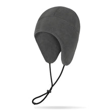 Load image into Gallery viewer, Bonnet Style Winter Fleece Caps Earflap Protection Warm Warm Bicycle Headwear Cycling Headwear Beanie Cap Ski Sports
