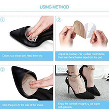 Load image into Gallery viewer, Insole 2Pair Silicone Metatarsal Pads for s Non-Slip Self-Adhesive Forefoot Gel Foot Pads Sandals High Heels  s for Women shoe pads
