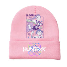 Load image into Gallery viewer, KPop Demon Hunters Winter Cold Hat Knitted Hat Cartoon Anime Warm Fashion Accessories Children's Birthday Christmas Cute Gift
