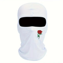 Load image into Gallery viewer, High Quality Rose Printed Balaclava Hat Windproof Sun UV Protection Ski Mask Women Men Hood Outdoor Cycling Scarf Supplies New
