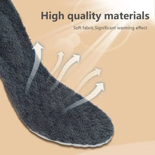 Load image into Gallery viewer, Insole 2pcs Self Heated Thermal s for Feet Winter Warm Wool Thermal Memory Foam for Men Women Sports s Self-heating  Pads shoe pads

