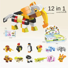 Load image into Gallery viewer, 12-in-1 New Tyrannosaurus Boy Dinosaur World Compatible Lego Small Particle Assembly Building Blocks
