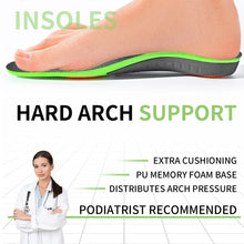 Load image into Gallery viewer, Arch Support Insoles Sports Shock Absorption Elastic Wear Resistant Orthopedic Flatfoot Insoles Feet Foot Pad
