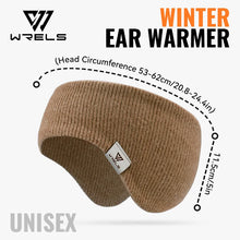 Load image into Gallery viewer, WRELS Fleece Ear Warmers Muffs Headband Ear Muffs Winter Covers for Jogging Running Hiking Cycling Skiing Windproof Earmuffs
