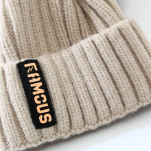 Load image into Gallery viewer, New Long Label Knit Beanie Soft Sun Protection Winter Hat Solid Color Crochet Design Crochet Hat Winter Season
