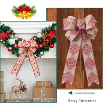 Load image into Gallery viewer, 2pcs/set Bow Christmas Tree Decorations Pendant Holiday Gift Packaging Decoration
