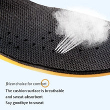 Load image into Gallery viewer, 1Pair Men Height Increasing Insoles Soft and breathable insoles Flexible shock-absorbing sole arch support sports insoles
