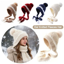 Load image into Gallery viewer, New Warm Knitted Hat Windproof Ear Protection Winter Hat Cold Resistant Beanie Cap Autumn Winter
