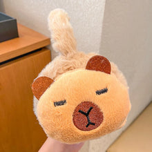 Load image into Gallery viewer, New Capybara Ear Warm Earmuffs Windproof Winter Earflaps Cartoon Soft Ear Cap
