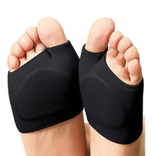 Load image into Gallery viewer, Insole Silicone Gel Half s Women men Metatarsal Pads Heels Half Honeycomb Breathable  Relief Moisture Wicking Forefoot Pad shoe pads
