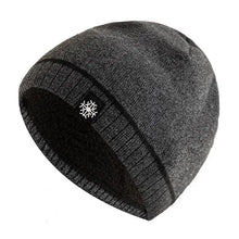 Load image into Gallery viewer, Winter Hats Outdoor Men Warm Ski Beanie Cap Casual Snow Label Decor Winter Luxury Knitted Hats
