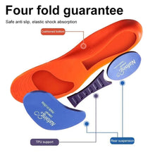 Load image into Gallery viewer, 1 Pair New Sports Elasticity Insoles Elasticity Shock Absorption Breathable Running Insoles
