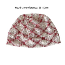 Load image into Gallery viewer, Fashionable Y2K Lace Pullover Hollow Korean Style Beanies Cap Breathable Stack Hats Summer
