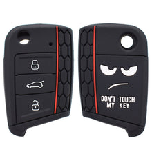 Load image into Gallery viewer, Silicone Key Case Cover For Polo Golf 7 Tiguan for Skoda Octavia Kodiaq Karoq for SEAT Ateca Leon Ibiza 2016 2017 2018 2019
