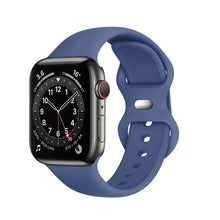 Load image into Gallery viewer, Silicone Sport Band For Apple Watch Series Se 6 5 4 3 21 44mm 40mm Smart Bracelet Watchband Pin Tuck Strap on iWatch 6 38mm 42mm
