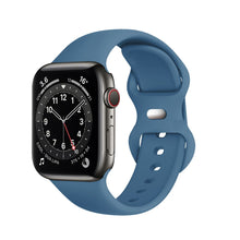 Load image into Gallery viewer, Silicone Sport Band For Apple Watch Series Se 6 5 4 3 21 44mm 40mm Smart Bracelet Watchband Pin Tuck Strap on iWatch 6 38mm 42mm
