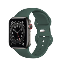 Load image into Gallery viewer, Silicone Sport Band For Apple Watch Series Se 6 5 4 3 21 44mm 40mm Smart Bracelet Watchband Pin Tuck Strap on iWatch 6 38mm 42mm
