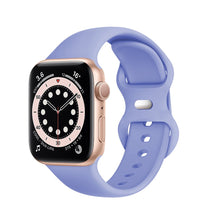 Load image into Gallery viewer, Silicone Sport Band For Apple Watch Series Se 6 5 4 3 21 44mm 40mm Smart Bracelet Watchband Pin Tuck Strap on iWatch 6 38mm 42mm
