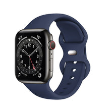 Load image into Gallery viewer, Silicone Sport Band For Apple Watch Series Se 6 5 4 3 21 44mm 40mm Smart Bracelet Watchband Pin Tuck Strap on iWatch 6 38mm 42mm
