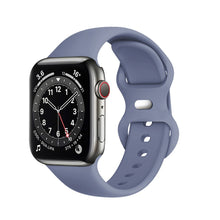 Load image into Gallery viewer, Silicone Sport Band For Apple Watch Series Se 6 5 4 3 21 44mm 40mm Smart Bracelet Watchband Pin Tuck Strap on iWatch 6 38mm 42mm
