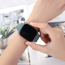 Load image into Gallery viewer, Silicone Sport Band For Apple Watch Series Se 6 5 4 3 21 44mm 40mm Smart Bracelet Watchband Pin Tuck Strap on iWatch 6 38mm 42mm
