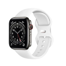 Load image into Gallery viewer, Silicone Sport Band For Apple Watch Series Se 6 5 4 3 21 44mm 40mm Smart Bracelet Watchband Pin Tuck Strap on iWatch 6 38mm 42mm
